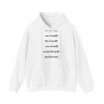 Sudadera con capucha - Blanco - Camiseta «tirali cossetes cançó» Sudadera con capucha - Blanco - Camiseta «tirali cossetes cançó»
