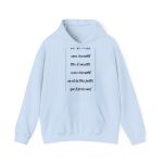 Sudadera con capucha - Azul claro - Camiseta «tirali cossetes cançó» Sudadera con capucha - Azul claro - Camiseta «tirali cossetes cançó»