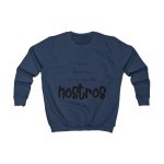 Sudadera infantil - Azul marino Oxford - Camiseta «No en volem cap que no sigui dels nostros» Sudadera infantil - Azul marino Oxford - Camiseta «No en volem cap que no sigui dels nostros»