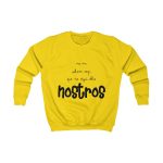 Sudadera infantil - Amarillo sol - Camiseta «No en volem cap que no sigui dels nostros» Sudadera infantil - Amarillo sol - Camiseta «No en volem cap que no sigui dels nostros»