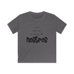 Camiseta infantil Softstyle - Gris marengo - Camiseta «No en volem cap que no sigui dels nostros»