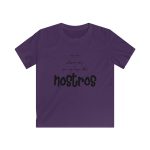 Camiseta infantil Softstyle - Morado - Camiseta «No en volem cap que no sigui dels nostros»