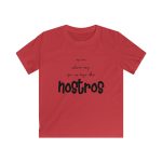 Camiseta infantil Softstyle - Rojo - Camiseta «No en volem cap que no sigui dels nostros»