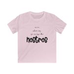 Camiseta infantil Softstyle - Rosa claro - Camiseta «No en volem cap que no sigui dels nostros»