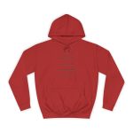 Sudadera universitaria - Rojo fuego - Camiseta «tirali cossetes cançó»