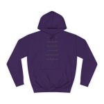 Sudadera universitaria - Morado - Camiseta «tirali cossetes cançó»