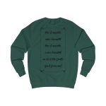 Sudadera clasica - Verde botella - Camiseta «tirali cossetes cançó» Sudadera clasica - Verde botella - Camiseta «tirali cossetes cançó»