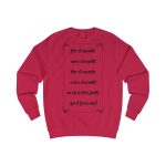Sudadera clasica - Rojo fuego - Camiseta «tirali cossetes cançó» Sudadera clasica - Rojo fuego - Camiseta «tirali cossetes cançó»
