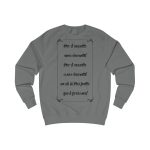 Sudadera clasica - Gris acero - Camiseta «tirali cossetes cançó» Sudadera clasica - Gris acero - Camiseta «tirali cossetes cançó»