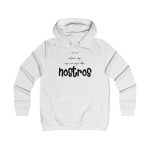 Sudadera universitaria mujer - Blanco artico - Camiseta «No en volem cap que no sigui dels nostros»