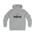 Sudadera universitaria mujer - Gris jaspeado claro - Camiseta «No en volem cap que no sigui dels nostros»