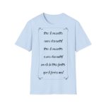 Camiseta Softstyle - Azul claro - Camiseta «tirali cossetes cançó» Camiseta Softstyle - Azul claro - Camiseta «tirali cossetes cançó»