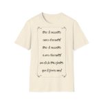 Camiseta Softstyle - Natural - Camiseta «tirali cossetes cançó» Camiseta Softstyle - Natural - Camiseta «tirali cossetes cançó»