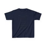 Camiseta infantil algodon grueso - Azul marino - Camiseta «tirali cossetes cançó»