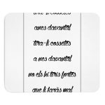 Alfombrilla de raton - Camiseta «tirali cossetes cançó»