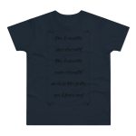 Camiseta hombre punto liso - Azul marino - Camiseta «tirali cossetes cançó» Camiseta hombre punto liso - Azul marino - Camiseta «tirali cossetes cançó»