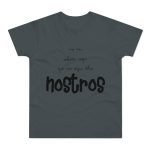 Camiseta hombre punto liso - Gris oscuro - Camiseta «No en volem cap que no sigui dels nostros» Camiseta hombre punto liso - Gris oscuro - Camiseta «No en volem cap que no sigui dels nostros»