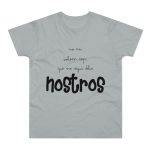 Camiseta hombre punto liso - Gris Pacifico - Camiseta «No en volem cap que no sigui dels nostros» Camiseta hombre punto liso - Gris Pacifico - Camiseta «No en volem cap que no sigui dels nostros»
