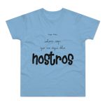 Camiseta hombre punto liso - Azul cielo - Camiseta «No en volem cap que no sigui dels nostros» Camiseta hombre punto liso - Azul cielo - Camiseta «No en volem cap que no sigui dels nostros»