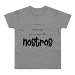 Camiseta hombre punto liso - Gris deportivo jaspeado - Camiseta «No en volem cap que no sigui dels nostros» Camiseta hombre punto liso - Gris deportivo jaspeado - Camiseta «No en volem cap que no sigui dels nostros»