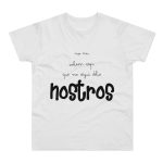 Camiseta hombre punto liso - Blanco - Camiseta «No en volem cap que no sigui dels nostros» Camiseta hombre punto liso - Blanco - Camiseta «No en volem cap que no sigui dels nostros»