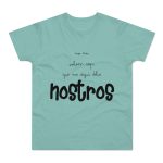 Camiseta hombre punto liso - Verde menta - Camiseta «No en volem cap que no sigui dels nostros» Camiseta hombre punto liso - Verde menta - Camiseta «No en volem cap que no sigui dels nostros»