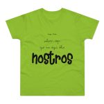 Camiseta hombre punto liso - Verde orquidea - Camiseta «No en volem cap que no sigui dels nostros» Camiseta hombre punto liso - Verde orquidea - Camiseta «No en volem cap que no sigui dels nostros»