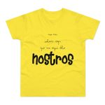 Camiseta hombre punto liso - Amarillo solar - Camiseta «No en volem cap que no sigui dels nostros» Camiseta hombre punto liso - Amarillo solar - Camiseta «No en volem cap que no sigui dels nostros»