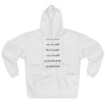Sudadera con capucha cerrada - Blanco - Camiseta «tirali cossetes cançó» Sudadera con capucha cerrada - Blanco - Camiseta «tirali cossetes cançó»