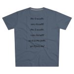 Camiseta hombre corte moderno - Azul marino - Camiseta «tirali cossetes cançó»