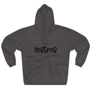 Sudadera con capucha cerrada - Antracita - Camiseta «No en volem cap que no sigui dels nostros»