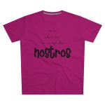 Camiseta hombre corte moderno - Rosa oscuro - Camiseta «No en volem cap que no sigui dels nostros»