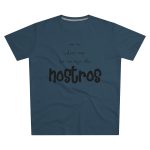 Camiseta hombre corte moderno - Azul vaquero - Camiseta «No en volem cap que no sigui dels nostros»