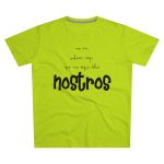 Camiseta hombre corte moderno - Verde lima - Camiseta «No en volem cap que no sigui dels nostros»