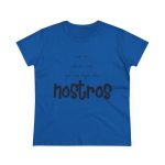 Camiseta mujer algodon medio - Azul royal - Camiseta «No en volem cap que no sigui dels nostros» Camiseta mujer algodon medio - Azul royal - Camiseta «No en volem cap que no sigui dels nostros»
