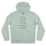 Sudadera con capucha King - Verde agua - Camiseta «tirali cossetes cançó»