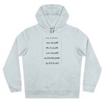 Sudadera con capucha King - Azul cielo puro - Camiseta «tirali cossetes cançó»