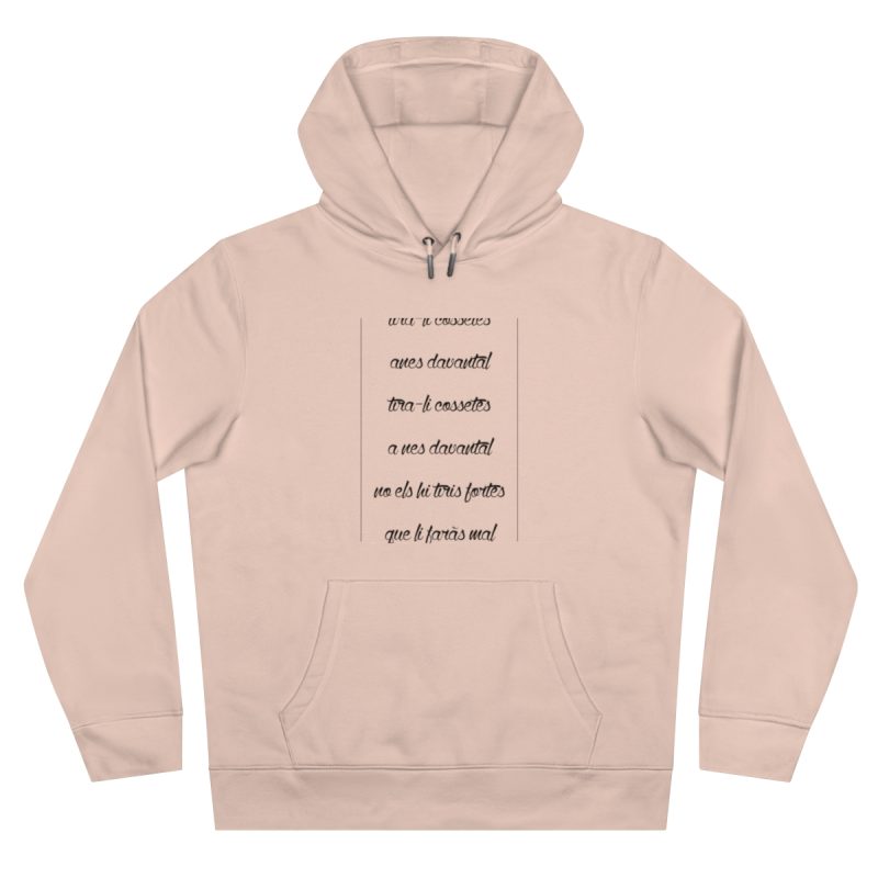 Sudadera con capucha King - Rosa palo - Camiseta «tirali cossetes cançó»