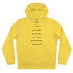 Sudadera con capucha King - Amarillo chispa - Camiseta «tirali cossetes cançó»