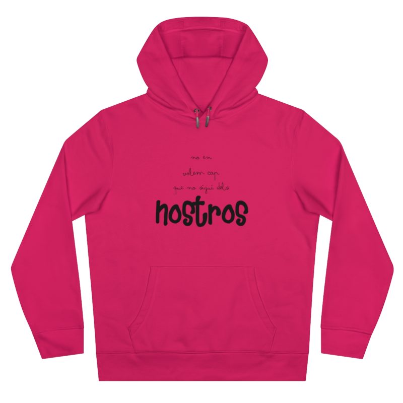 Sudadera con capucha King - Magenta - Camiseta «No en volem cap que no sigui dels nostros»