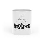Taza con asa de corazon - Blanco - Camiseta «No en volem cap que no sigui dels nostros»