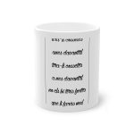 Taza estandar 325 ml - Blanco - Camiseta «tirali cossetes cançó»