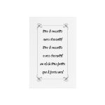 Cartel de metacrilato con soporte - Camiseta «tirali cossetes cançó»