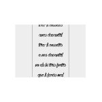 Panel de aluminio - Camiseta «tirali cossetes cançó»