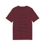 Camiseta Creator 2.0 - Burdeos - Camiseta «tirali cossetes cançó»