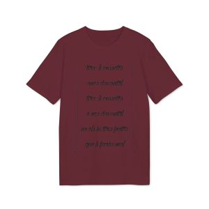 Camiseta Creator 2.0 - Burdeos - Camiseta «tirali cossetes cançó»