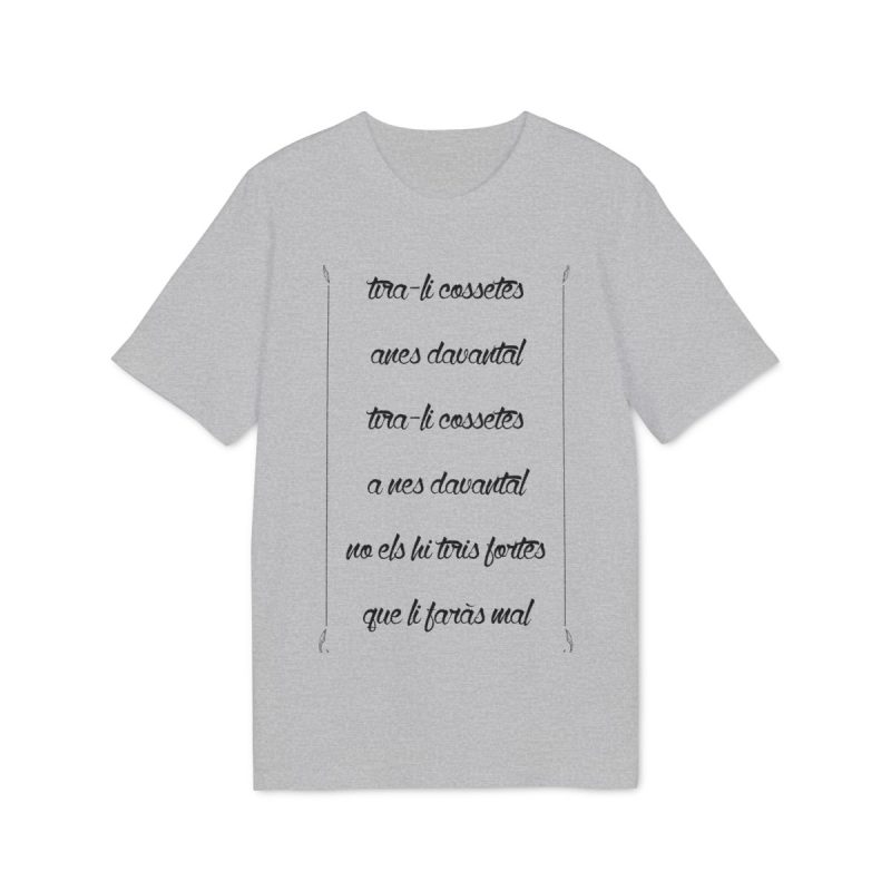 Camiseta Creator 2.0 - Gris jaspeado claro - Camiseta «tirali cossetes cançó»