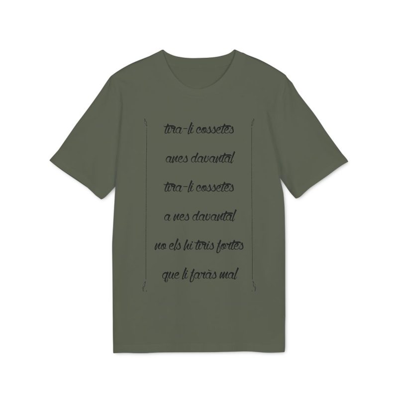 Camiseta Creator 2.0 - Caqui - Camiseta «tirali cossetes cançó»