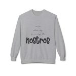 Sudadera Softstyle cuello redondo - Gris deportivo - Camiseta «No en volem cap que no sigui dels nostros» Sudadera Softstyle cuello redondo - Gris deportivo - Camiseta «No en volem cap que no sigui dels nostros»