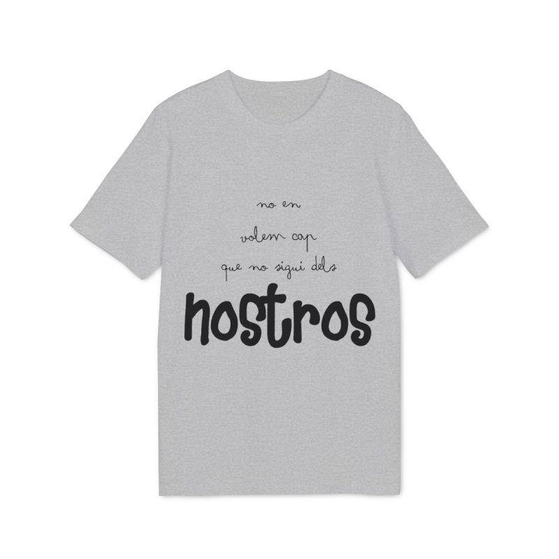 Camiseta Creator 2.0 - Gris jaspeado claro - Camiseta «No en volem cap que no sigui dels nostros»
